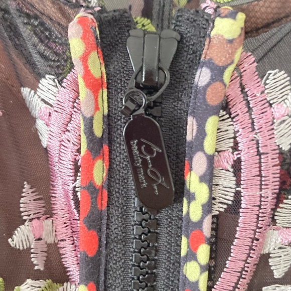 Byron Lars Beauty Mark Abstract Print Shift Dress Size 8 excellent condition - Picture 3 of 16